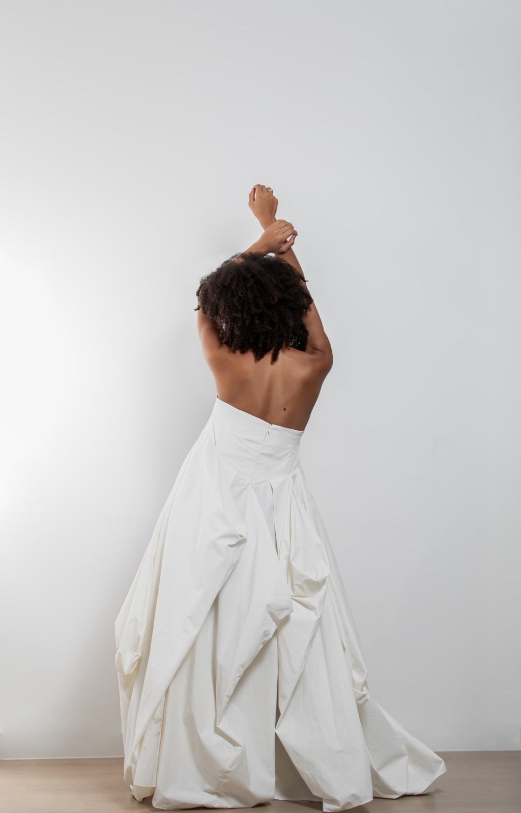 The stately Hue - Maxi Dress - Hand Painted