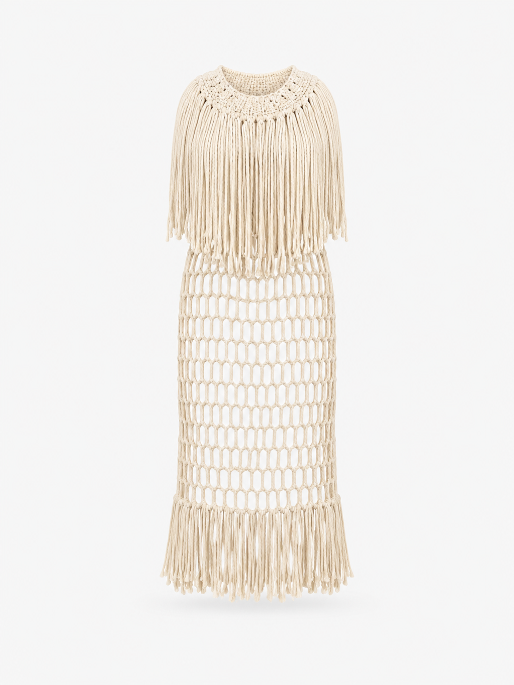 Vestido Raíces Tejidas