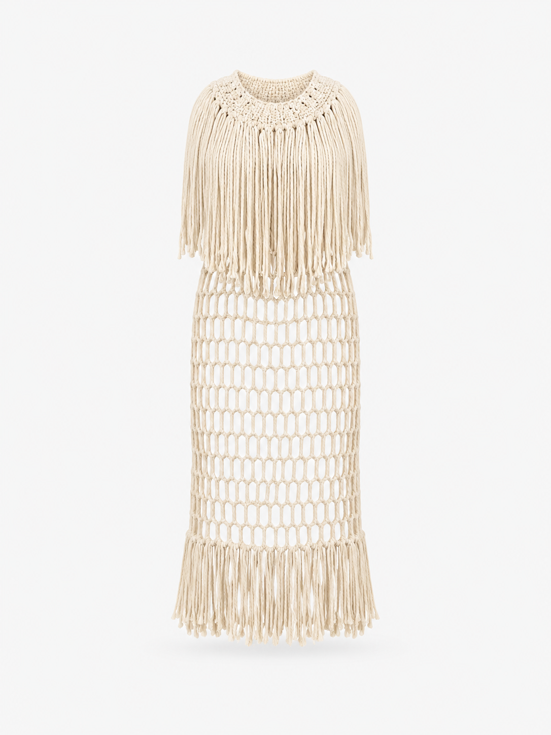 Vestido Raíces Tejidas
